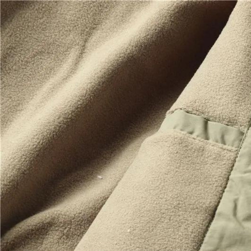 Effortless Fleece Lined Puffer Jacket for Women with Hooded Long Sleeve Zip Front Utility Style