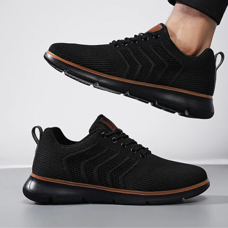 Effortless Mesh Fashion Sneaker for Women with Lace Up Breathable Lightweight Casual Style