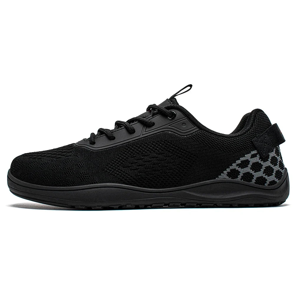 Comfortable Mesh Knit Fashion Sneaker for Women with Lace Up Round Toe Breathable Lightweight Style