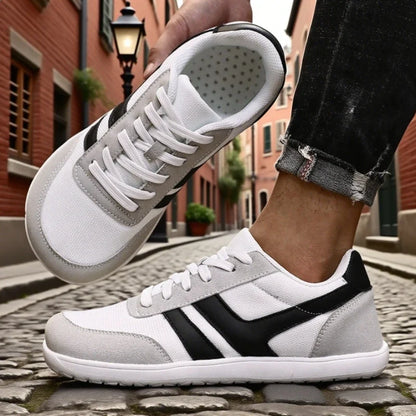 Effortless Canvas Fashion Sneaker for Women with Lace Up Color Block Low Top Casual Style