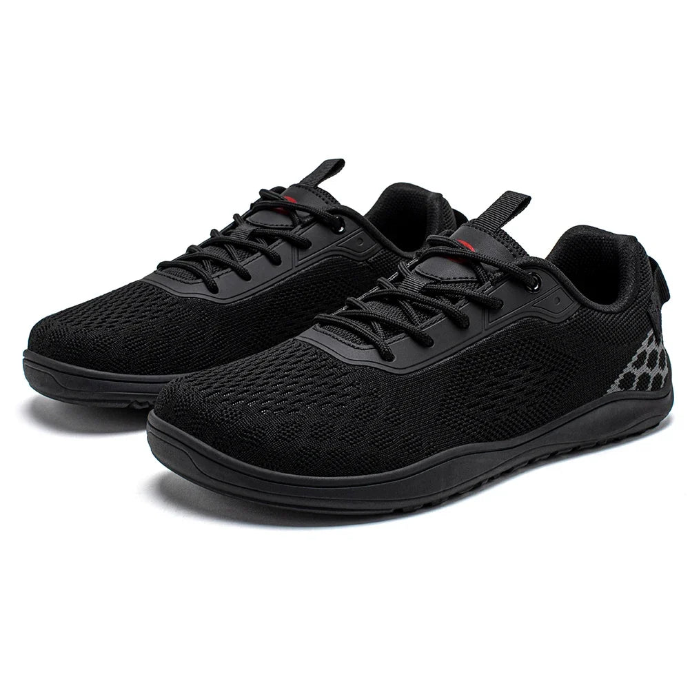 Comfortable Mesh Knit Fashion Sneaker for Women with Lace Up Round Toe Breathable Lightweight Style