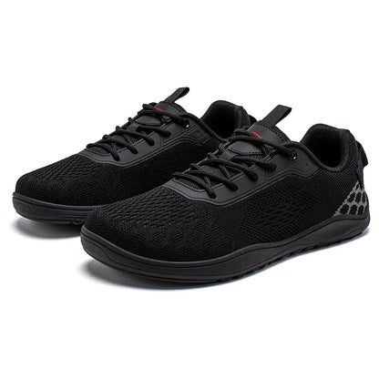 Comfortable Mesh Knit Fashion Sneaker for Women with Lace Up Round Toe Breathable Lightweight Style