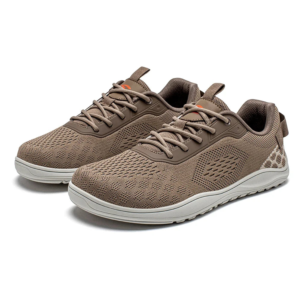 Comfortable Mesh Knit Fashion Sneaker for Women with Lace Up Round Toe Breathable Lightweight Style