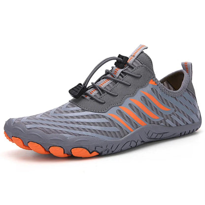 Comfortable Mesh Water Shoes for Women with Lace Up Barefoot Quick Dry Style