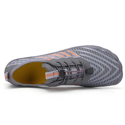 Comfortable Mesh Water Shoes for Women with Lace Up Barefoot Quick Dry Style
