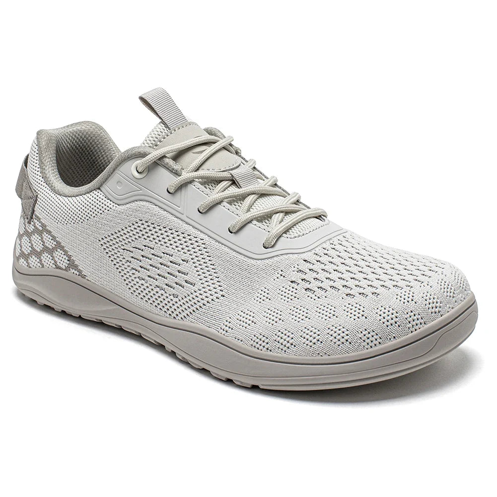 Comfortable Mesh Knit Fashion Sneaker for Women with Lace Up Round Toe Breathable Lightweight Style