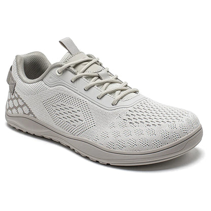 Comfortable Mesh Knit Fashion Sneaker for Women with Lace Up Round Toe Breathable Lightweight Style