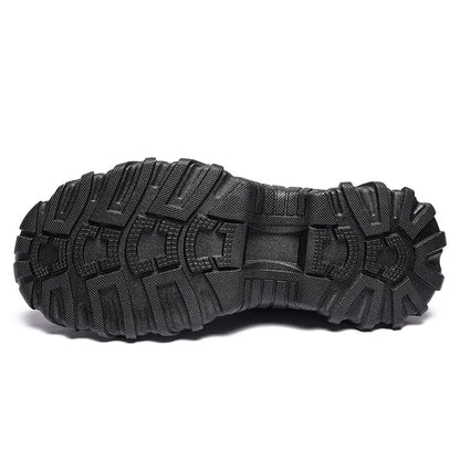 Comfortable Knit Sock Sneakers for Women with Slip On High Top Chunky Sole Style