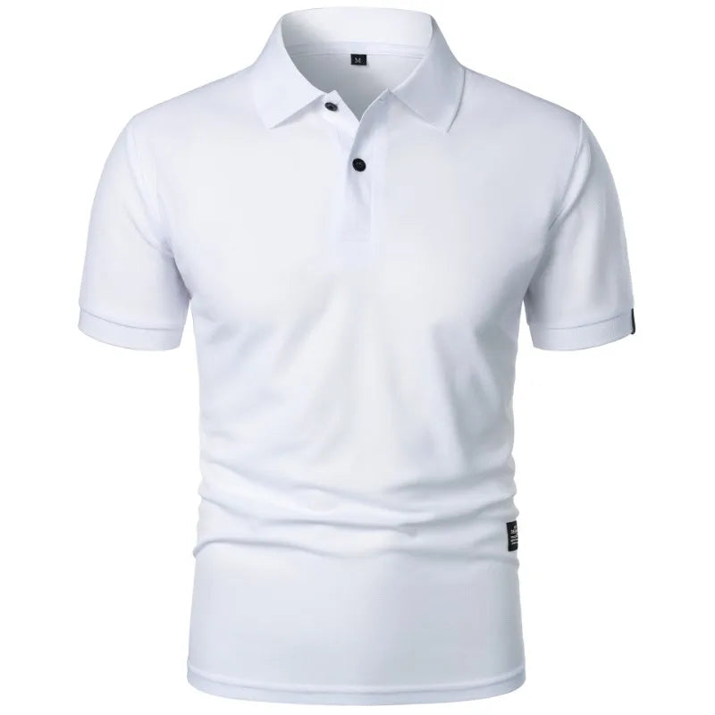 Comfortable Cotton Pique Polo Shirt for Women with Collar Short Sleeve Button Placket Casual Style