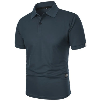 Comfortable Cotton Pique Polo Shirt for Women with Collar Short Sleeve Button Placket Casual Style