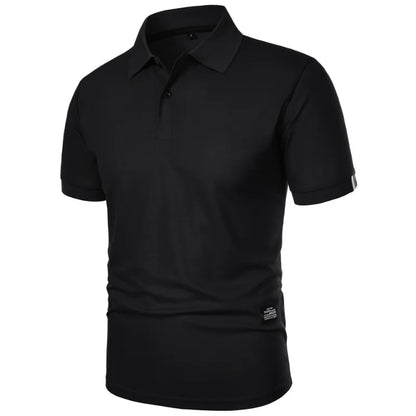 Comfortable Cotton Pique Polo Shirt for Women with Collar Short Sleeve Button Placket Casual Style