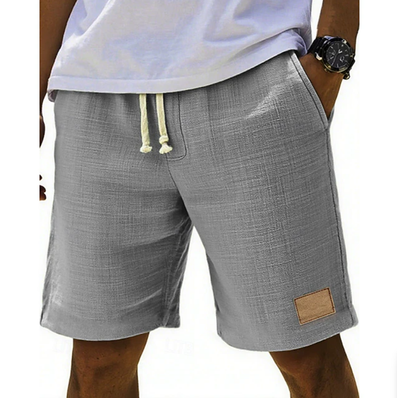 Effortless Linen Shorts for Women with Drawstring Waist Relaxed Casual Style