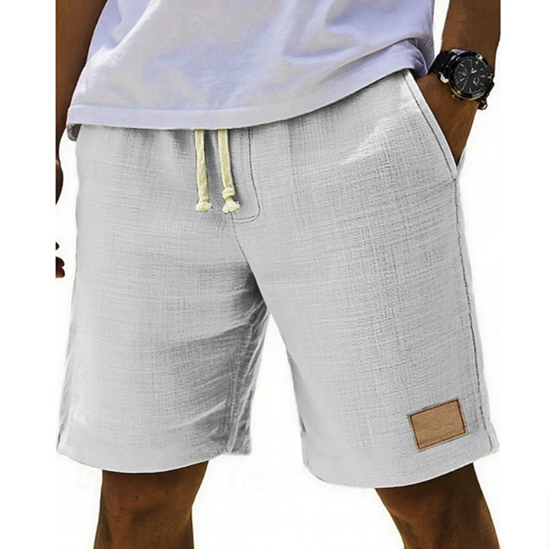 Effortless Linen Shorts for Women with Drawstring Waist Relaxed Casual Style
