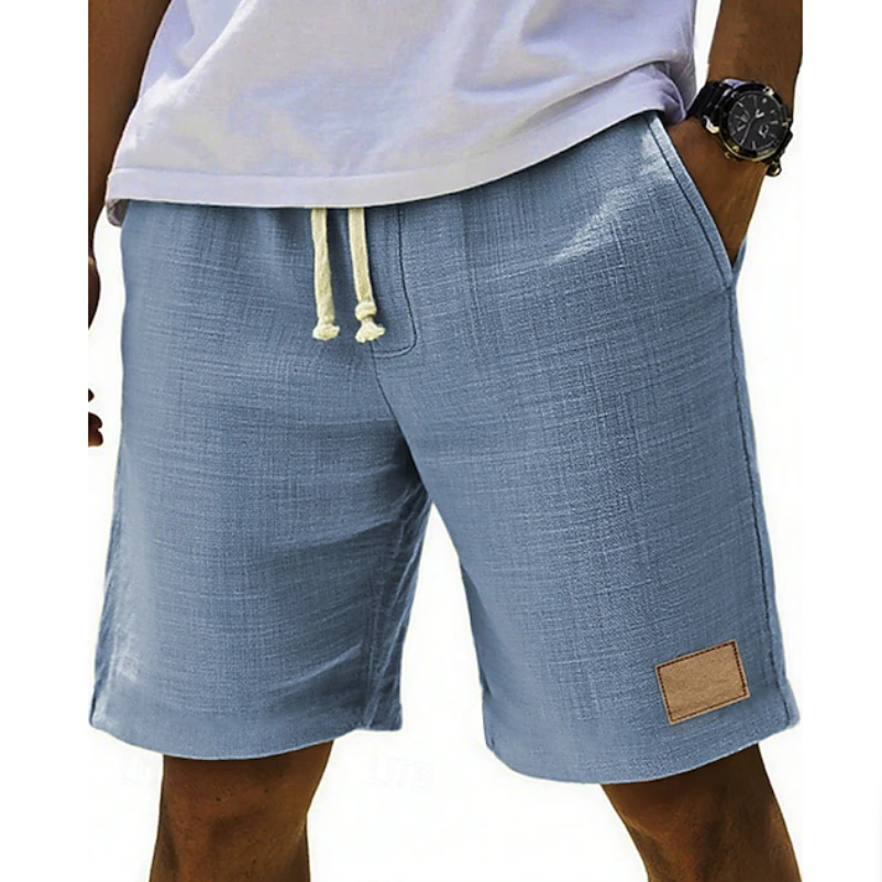 Effortless Linen Shorts for Women with Drawstring Waist Relaxed Casual Style