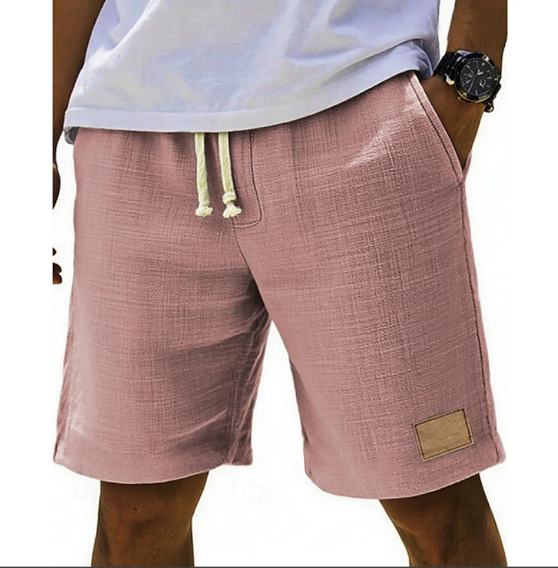 Effortless Linen Shorts for Women with Drawstring Waist Relaxed Casual Style