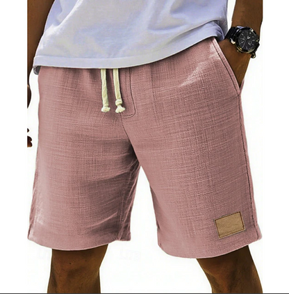 Effortless Linen Shorts for Women with Drawstring Waist Relaxed Casual Style