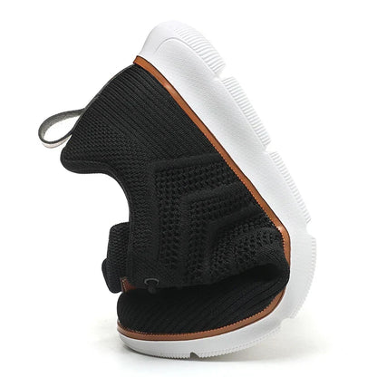 Effortless Mesh Fashion Sneaker for Women with Lace Up Breathable Lightweight Casual Style