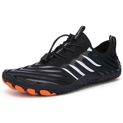 Comfortable Mesh Water Shoes for Women with Lace Up Barefoot Quick Dry Style