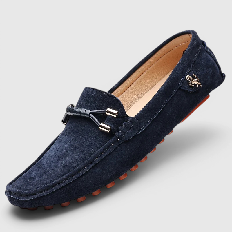 Comfortable Suede Driving Loafers for Women with Tassel Bow Slip On Rubber Sole Casual Style